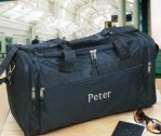 Embroidered Travel Duffel Bag