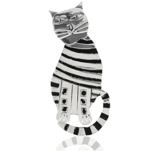 silver striped cats
