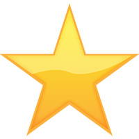 gold christmas star clip art