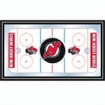 New Jersey Devils Hockey Bar Mirror