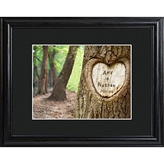 Personalized Tree of Love Framed Print