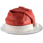 Santa's Hat Cake