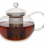 Glass teapot