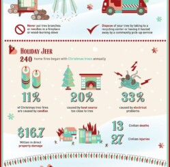 Christmas Safety Infographic