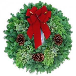 Traditional Door Wreath