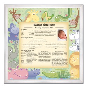 Personalized Day You Were Born Print