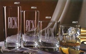 Personalized drink glasses