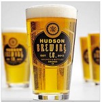 Set of 4 Personalized Barley Pub Glasses