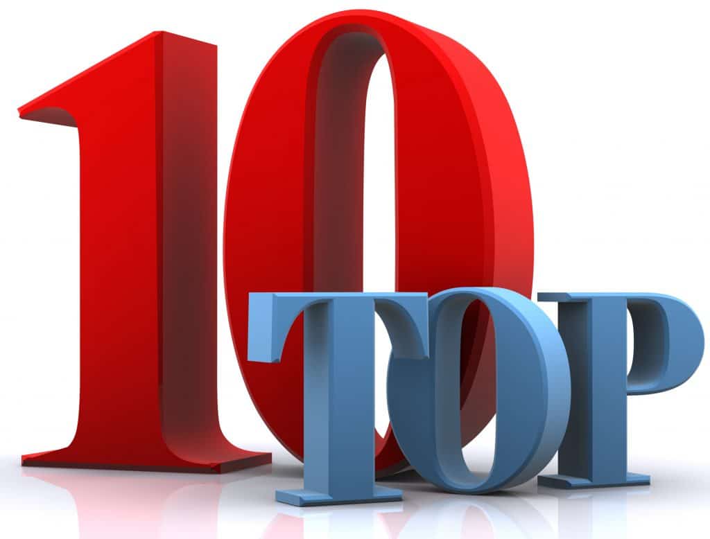 Топ 10 без фона