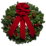 Jingle Bells Christmas wreath