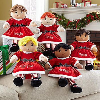 Personalized rag dolls