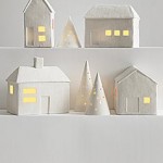 Porcelain-Luminaria-Village-Set