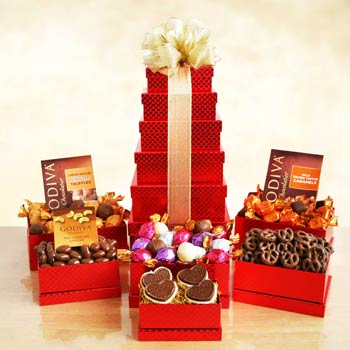 Godiva Holiday Gift Tower