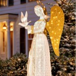60" Christmas Angel with Dove