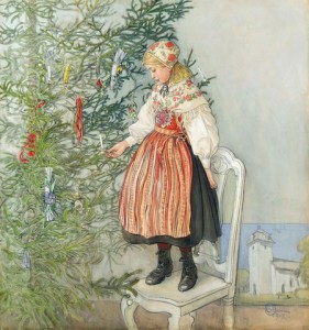 Decorating the Tree 1800s