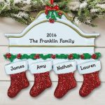 Personalized White Mantle Ornament #825213X