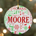 Word Art Ornament