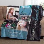 Custom Photo Collage Blanket