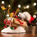 Possible Dreams Peanuts One Bird Open Sleigh Christmas Decoration