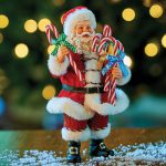 Possible Dreams Candy Cane Wishes Santa Christmas Decoration