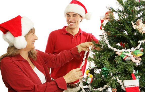 popcorn Christmas garlands