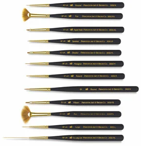 12 Piece Mini Brush Set