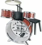 Bontempi Rock Drummer Drum Set With Stool