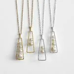 Family Pearl Pendant Necklace