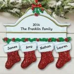 Personalized White Mantle Ornament #825213X