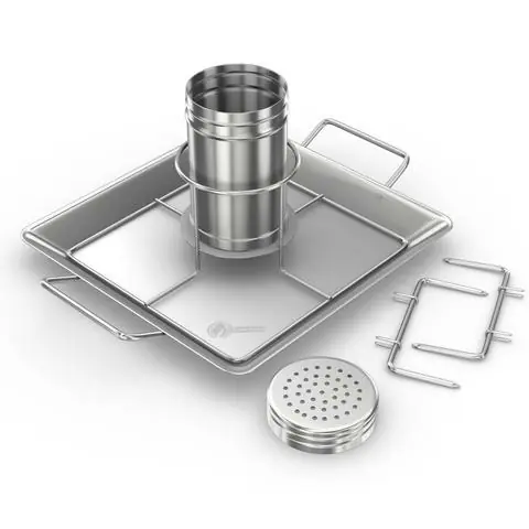 Beer Can Chicken Roasting Rack & Vegetable Spikes