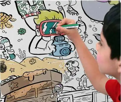 Canvas On Demand, Coloring Wallpaper