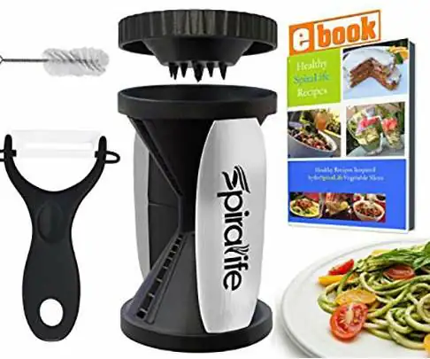 SpiraLife Handheld Vegetable Spiralizer & Zucchini Pasta Maker