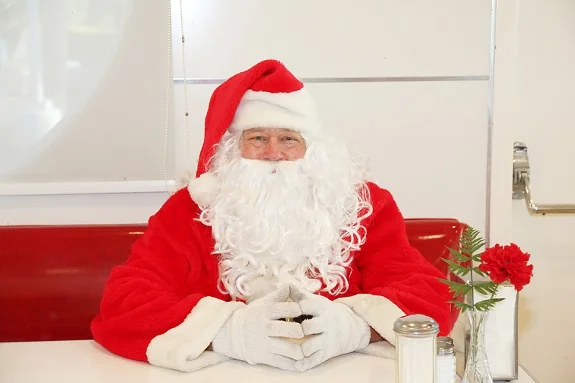 santa Christmas gift tip